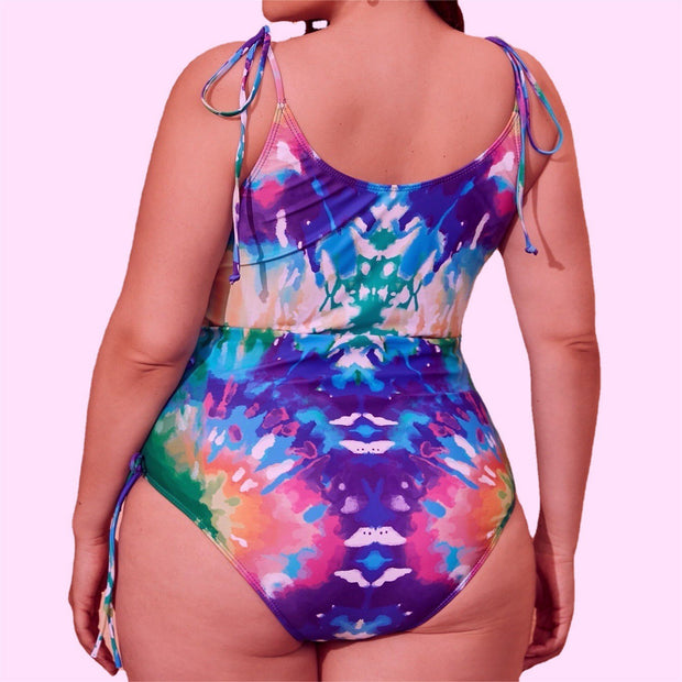 Plus Size One-piece Swimsuit