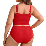 Plus Size Beach Bikini Swimsuit For Women