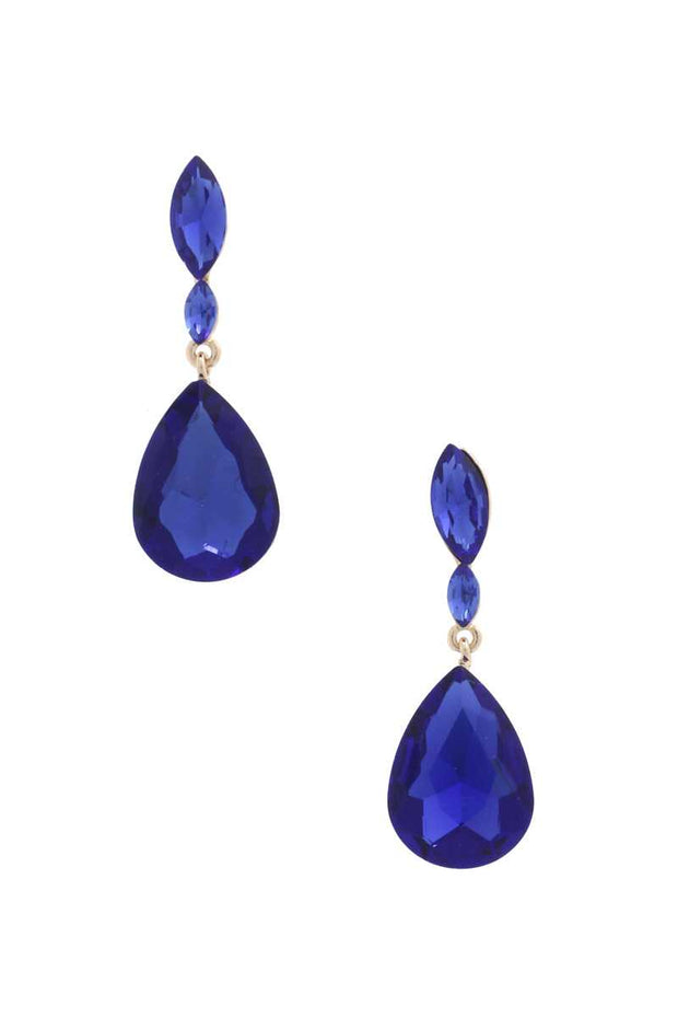 Marquise Teardrop Rhinestone Earring